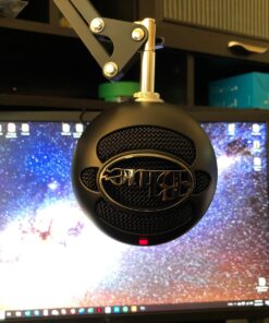 Logitech for Creators Blue Snowball iCE USB Microphone for Gaming, Streaming, Podcasting, Twitch, YouTube, Discord, Recording for PC and Mac, Plug & Play - White Black 51 81mc6G0KpDL 2