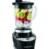 Hamilton Beach Smoothie Smart Blender with 5 Speeds & 40 oz Glass Jar, Black (56206) 10 81mdFpFypL