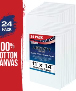 Alternative view of US Art Supply 11 X 14 inch Professional Artist Quality Acid Free Canvas Panels 12-Pack (1 Full Case of 12 Single Canvas Panels) 11" x 14"