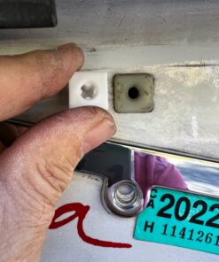 Rust Resistant Stainless Steel License Plate Frame Screws Fasteners + Chrome Screw Caps 14 81mhMUeuTXL