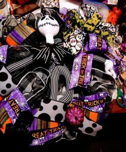 Jay Franco Disney Nightmare Before Christmas Plush Stuffed Jack Skellington Pillow Buddy - Kids Super Soft Polyester Microfiber, 27 inch (Official Disney Product) Black - Jack Skellington 30 81miiJFr6ML