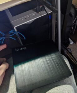 Rioddas External CD/DVD Drive for Laptop USB 3.0 CD/DVD Player Portable +/-RW Burner CD ROM Reader Rewriter Writer Disk Duplicator Compatible with Laptop Desktop PC Windows Apple Mac Pro Macbook Linux USB 3.0 USB-A 41 81mj8WviHyL