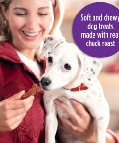 Milk-Bone Soft & Chewy Dog Treats, Beef & Filet Mignon Recipe, 25 Ounce Original 25 Ounce (Pack of 1) 29 81mjAYDmlaL 1