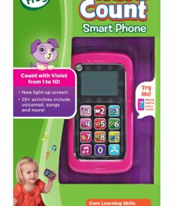 Alternative view of LeapFrog Chat And Count Smart Phone, Violet
