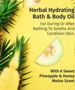Hempz Hydrating Bath and Body Oil for Women, Sweet Pineapple & Honey Melon - Conditioning Body Moisturizer with Natural Hemp Seed Oil - Premium Body Oils, 6.76 fl. oz 22 81moCxOwW4L