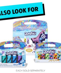 Play-Doh DohVinci On the Go Art Studio Art Case for Kids and Tweens with 5 Non-Toxic Colors 15 81moZzFg6L