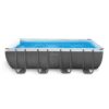 Intex 18ft X 9ft X 52in Ultra Frame Rectangular Pool Set with Sand Filter Pump, Ladder, Ground Cloth & Pool Cover 12 81mpwQ2hITL 5