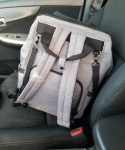 Backpack Diaper Bag Wide Open Design with Stroller Straps Changing Pad & Insulated Pockets for Both Mom & Dad 54 81mtcteUelL 1