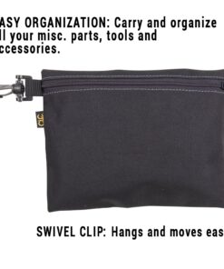 CLC Custom Leathercraft 1100 Multi-Purpose Clip-on Zippered Poly Bags, 3 Pack 27 81mvA7K6fL