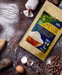 Easy Use Organic Stevia Powder 200g (7.05oz / 1600 Servings) All Natural Alternative Sweetener 12 x Sweeter than Processed Sugar with No Artificial additives & fillers 24 81mvCNvjSwL 1