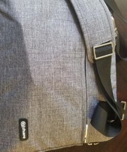 Qishare Laptop Case Laptop Shoulder Bag 11.6-12" Gray Lines 123 81mvxyTFZJL