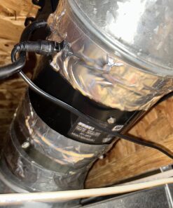 TerraBloom 6 Inch Inline Fan ECMF-150 - Quiet HVAC Grow Tent Fan with 0-100% Variable Speed Duct Fan Speed Controller, Premium Metal Casing 40-75% Energy Efficient EC Motor - For Large Spaces 6" (288CFM, 36W, Regular Case) 29 81mzcduiMBL