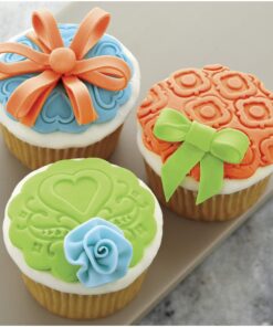 Wilton Decorator Preferred Neon Fondant - Add Colored Details to Your Cakes and Treats with These 4-Pack Fondant Icing, 4.4 oz. Each 21 81n IyKphWL