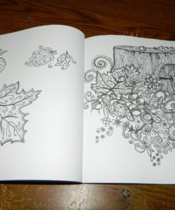 Secret Village - A Coloring Book Adventure: Beyond the Garden Gate, Beneath the Forest Floor, Among the Hollow Trees - A Mystery Endures! (Purse Sized ... & Inspirational for Ages 9 to Adult) 63 81n3 3nA QL 1