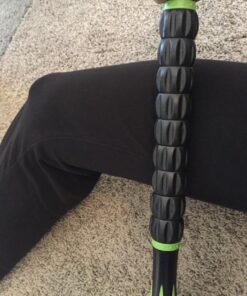 Naipo Muscle Roller Stick - Sports Massage Stick for Relax and Relieve Muscle Soreness, Legs and Back Recovery - 18" in Black Green 17 81n3SqmGxuL