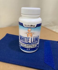 White Lung by NutraPro - Lung Cleanse And Detox.Support Lung Health. Supports Respiratory Health. 60 Capsule - Made in GMP Certified Facility. 24 81n3tI VI2L