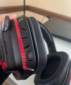 Logitech G935 Wireless DTS:X 7.1 Surround Sound LIGHTSYNC RGB PC Gaming Headset - Black/Blue G935 Only 53 81n3yMRgGBL