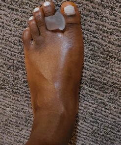 5 STARS UNITED Toe Spacers for Men and Women – 4 Gel Toe Separators for Curled and Overlapping Toes, Bunions, Hammer Toe Straightener, Big and Second Toe Spreader Big 4 Pack 44 81n4LJD9vuL