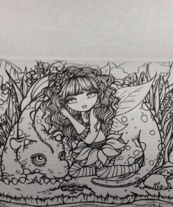 Mermaids, Fairies, & Other Girls of Whimsy Coloring Book: 50 Fan Favs 96 81n6lBV5KeL