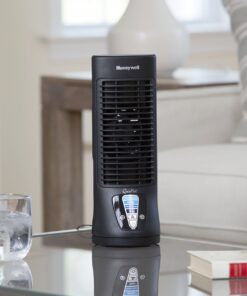 Honeywell HTF210B QuietSet Personal Table Fan, Black – Oscillating Personal Fan with Quiet Operation and 4 Levels of Power and Sound 20 81n7LlMOD2L