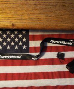 HyperWhistle The Original Worlds Loudest Whistle up to 142db Loud, Very Long Range, for Referee, Coaches, Instructors, Sports, Teachers, Life Guard, Self Defense, Survival, Emergency uses black 46 81n8ESqK4L