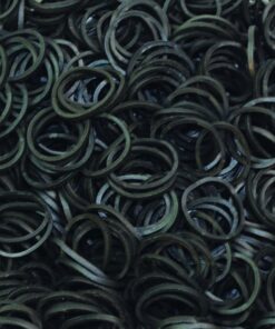 Alternative view of Rainbow Loom Twistz Bandz Latex Free Rubber Band Refill + C-clips - Black