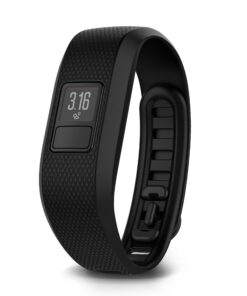 Garmin vivofit 3, Activity Tracker with 1+ Year Battery Life, Sleep Monitoring and Auto Activity Detection, Black Regular 40 81nAkg34EL