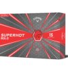 Callaway Golf Superhot Bold Matte Golf Balls Prior Generation Red