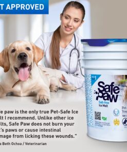 Alternative view of Safe Paw, Child Plant Dog Paw & Pet Safe Ice Melt -35lb, 100% Salt/Chloride Free -Non-Toxic, Vet Approved, No Concrete Damage, Fast Acting Formula, Last 3X Longer 35 Lbs