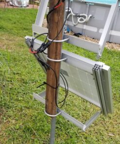 RENOGY Solar Panel Side of Pole Mount for 50W/100W Solar Panel (Mount only) for Flat Surface Off-Grid Systems, and Panels Up to 100W 35 81nEuwg5rFL
