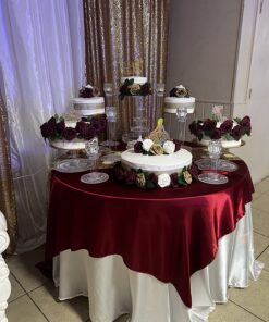 Cake Stand Glass Candle Votive Set 6 Tier (Style V134) 6 81nGmV10UnL