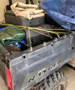 GripPRO ATV Anchors to fit Polaris Ranger Lock & Ride ATV Tie Down Anchors - Set of 4 Anchors Also Made to fit Polaris General - Will NOT FIT RZR 34 81nHFWNt6GL