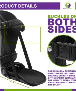 MARS WELLNESS Plantar Fasciitis Posterior Night Splint - Medium Medium (Pack of 1) 26 81nIj4mr5VL 1