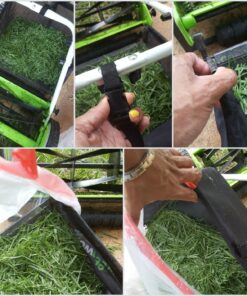 Greenworks 16-Inch Reel Lawn Mower with Grass Catcher 25052,Black/Green, 47"D x 22"W x 29.75"H 16" Reel Mower 67 81nIvii8HCL