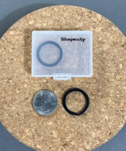 Shapenty 1 Inch/25mm Diameter Metal Flat Split Key Chains Rings for Home Car Keys Attachment (Black,10PCS/Box) 39 81nJ1Gv NsL