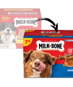 Alternative view of Milk-Bone Peanut Butter Flavor Dog Treats, Small Biscuits, 7 Pounds 7 Pound (Pack of 1)