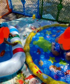 BANZAI 54In-Diameter Sprinkle & Splash Play Mat 21 81nLRVXx97L