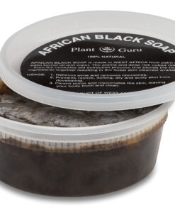 Alternative view of African Black Soap Paste 8 oz. 100% Raw Pure Natural From Ghana. Acne Treatment, Aids Against Eczema & Psoriasis, Dry Skin, Scars and Dark Spots. Great For Pimples, Blackhead, Face & Body Wash. Unscented 8 Ounce (Pack of 1)