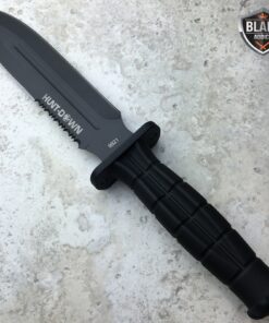 12" Tactical Bowie Survival Hunting Knife Military Dagger Fixed Blade w/ Sneath 8 81nOAtxxZDL