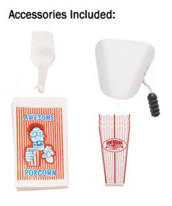 Great Northern Popcorn Red Matinee Movie Theater Style 8 oz. Ounce Antique Popcorn Machine 22 81nPwQ5Z0SL