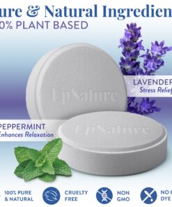 UpNature Shower Steamers Aromatherapy, Calm 12pcs - Lavender Shower Steamer Restore Relaxation, Essential Oil Lavender Shower Bath Bombs Tablets for Stress Relief, Self Care Gifts for Women & Men Calm Relaxation 18 81nRP6IyfpL