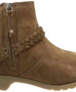 Teva Women's Delavina Suede Ankle Boot 5 Bison 13 81nSnUbbzsL