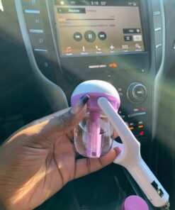 MIGHTYDUTY Car Air Humidifier Aromatherapy Essential Oil Diffuser Freshener Diffuser Purple 21 81nVf499PL