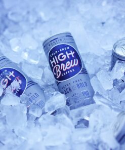 HIGH Brew Coffee Cold Brew Coffee + Protein, Black And Bold, 8 Oz Can, 12/pack Black & Bold 8 Fl Oz (Pack of 12) 29 81nWgEYuOJL