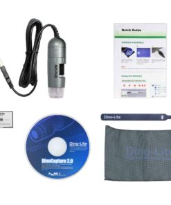 Dino-Lite USB Digital Microscope AM3113T - 0.3MP, 10x - 50x, 230x Optical Magnification, Measurement, Microtouch (Discontinued) 9 81nazMW5duL