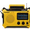 Kaito KA500 5-way Powered Solar Power,Dynamo Crank, Wind Up Emergency AM/FM/SW/NOAA Weather Alert Radio with Flashlight,Reading Lamp and Cellphone Charger, Yellow 54 81ncKqOcwL