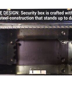 Master Lock File Box with Lock, Large Locking for Documents, Steel Keys, 7148D 17 81ndPfgrC0L