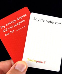 KinderPerfect - The Hilarious Parents Party Card Game for Adult Game Nights Baby Showers Family Reunions 32 81ndUFgnAxL