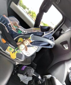 The Noggle, 6ft - Kid's Personal Air Conditioning System, Made in USA, Directs Cool Air to Children in The Backseat - Air Conditioning Vent Hose for Vehicles, Making The Back Seat Cool Again - Black 6 Feet Black Ice 37 81nde2jioeL