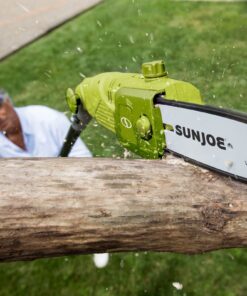 Sun Joe SWJ800E 8-Inch 6.5-Amp Telescoping Electric Pole Chain Saw with Automatic Chain Lubrication System Pole Saw 8-Inch Bar/Chain 8.7' Max. Extension 35 81neyew5fSL